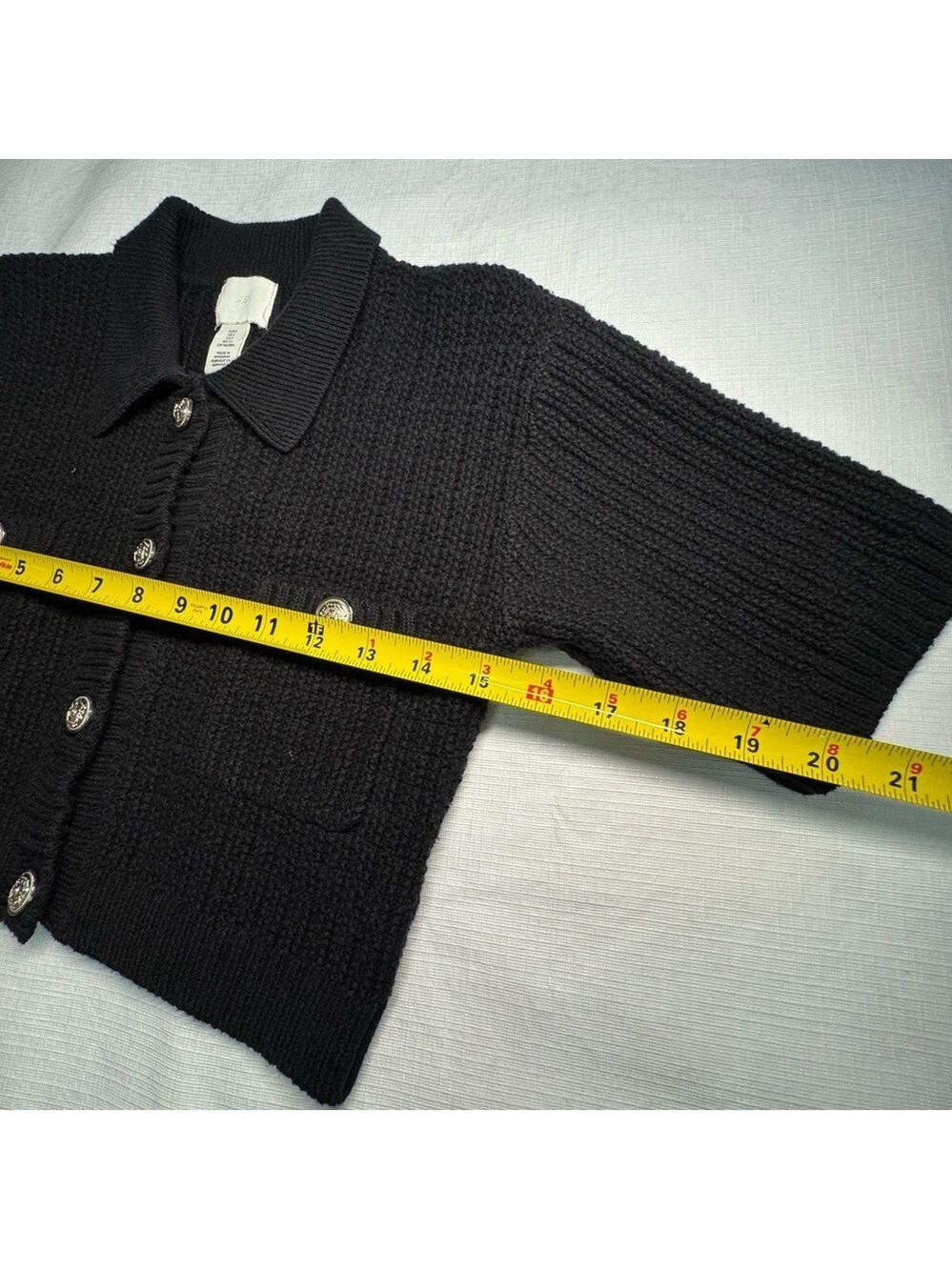 H&M Classic Black Sweater Small - Picture 7 of 9